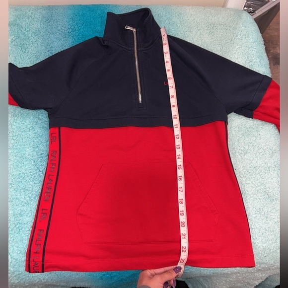 🔥Ralph Lauren Red and Navy Pullover🔥 - Picture 3 of 7